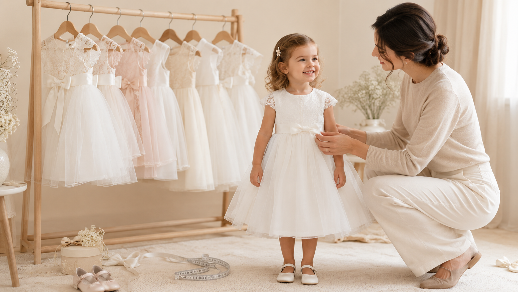 Quelle taille choisir pour une robe de cérémonie enfant ? Image